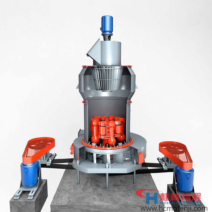 桂林鴻程磨粉機，雷蒙磨粉機升級版， HC1700縱擺磨粉機